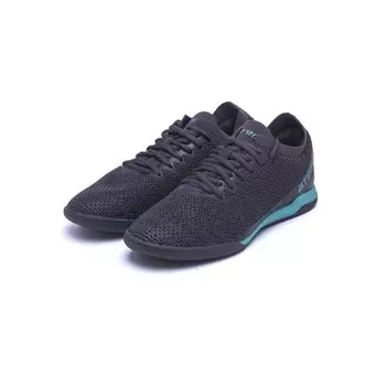 Бутсы футбольные Atemi SBA-003 INDOOR KIDS, цвет серый/ бирюзовый, размер 35