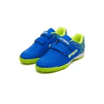 Бутсы футбольные Atemi SD150 TURF, цвет салатово-голубой, синтетическая кожа, размер 34