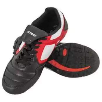 Бутсы футбольные Atemi SD730A TURF, цвета: чёрный, белый, красный, синтетическая кожа, размер 46