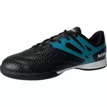 Бутсы футбольные Novus NSB-20 INDOOR, цвет чёрно-голубой, размер 46