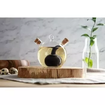 Бутыль 2 в 1 для соусов и масла «Фьюжн. Шар», 400×50 мл