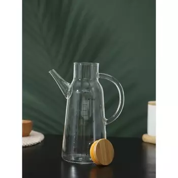 Бутылка для соуса и масла с мерной шкалой BellaTenero «Эко», 750 мл, 168.522 см, стекло