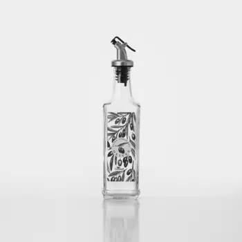 Бутыль стеклянная с дозатором для соусов и масла, 250 мл