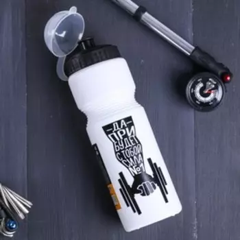 Бутылка для воды пластиковая «№1», 750 мл