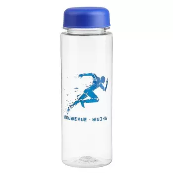 Бутылка для воды пластиковая «Движение - жизнь», 500 мл