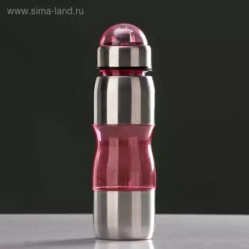 Бутылка для воды 650 мл, спортивная, велосипедная, 24.58 см