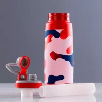 Бутылка для воды, 700 мл, 23 х 7.5 см, микс