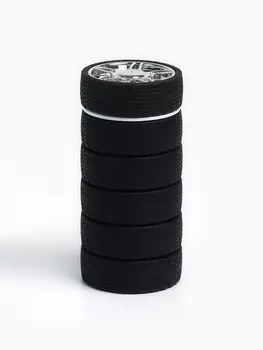 Бутылка для воды «Шины», 750 мл, складная