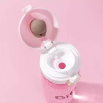 Бутылка для воды Fitness girl, 500 мл, пластик