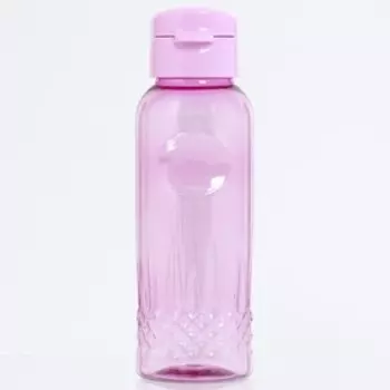 Бутылка для воды, 650 мл, "Флорес", 4.7 х 22 х 7 см, микс