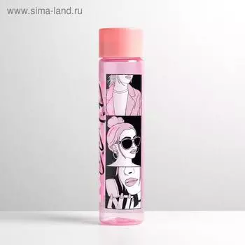 Бутылка для воды «Какая есть», 450 мл