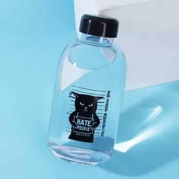 Бутылка для воды «Мой уровень недовольства», 700 мл, МИКС
