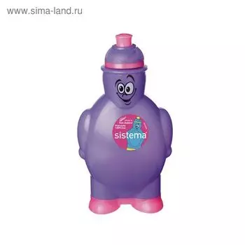 Бутылка для воды Sistema, 350 мл, цвет МИКС