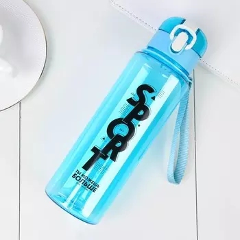 Бутылка для воды пластиковая Sport, 650 мл