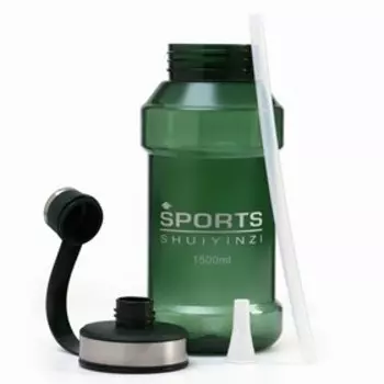 Бутылка для воды "Sports" 1.5 л, зеленая