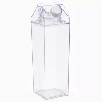 Бутылка для напитков, 1 л, "Пакетик", 26 х 7 см