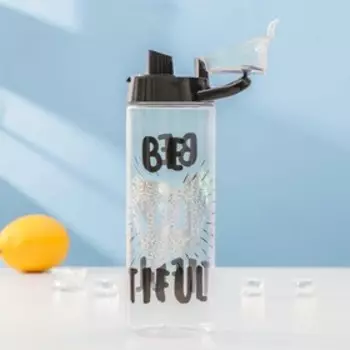 Бутылка для воды пластиковая «Красота», 750 мл, голограмма