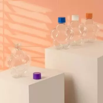 Бутылочка для хранения «Цветочек», 100 мл, цвет МИКС