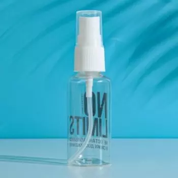 Бутылочка для хранения с распылителем «No limits», 30 мл