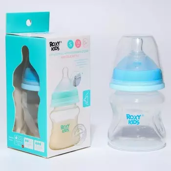 Бутылочка для кормления, 120 мл, медленный поток, 0+.