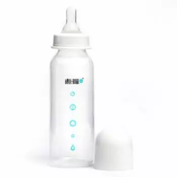 Бутылочка для кормления SIMPLE MED, классика, 250 мл., от 0 мес., медленный поток