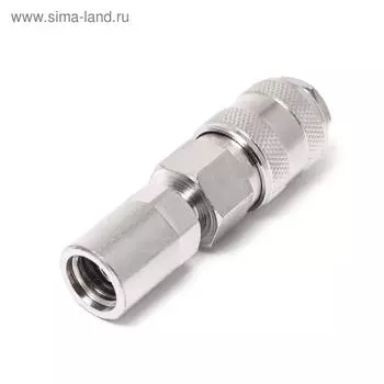 Быстроразъем пневматический Partner SE1-3SR, с клапаном "зажим", 8*12 мм