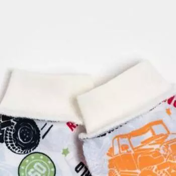 Царапки для мальчика, цвет микс (интерлок)