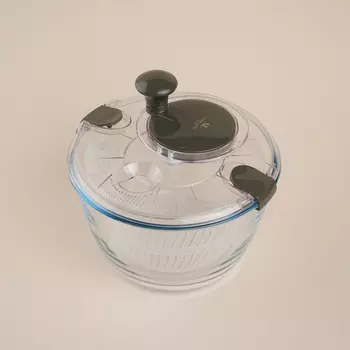 Центрифуга для сушки зелени SL Home «Оливковая роща», 5 л, стекло, оливковая