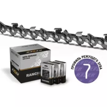 Цепь для бензопилы Rezer VP-8-1.3-66, 18", шаг 0.325", паз 1.3 мм, 66 звеньев