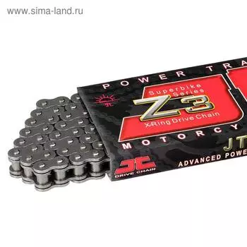 Цепь для мотоцикла JT 530Z3 X-ring усиленная
