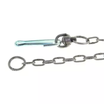 Цепь для привязи собак, 3 м, калибр 422 мм, черная