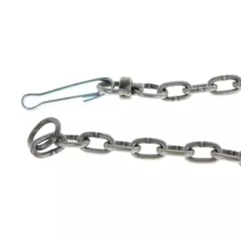Цепь для привязи собак, 3 м, калибр 627 мм, черная