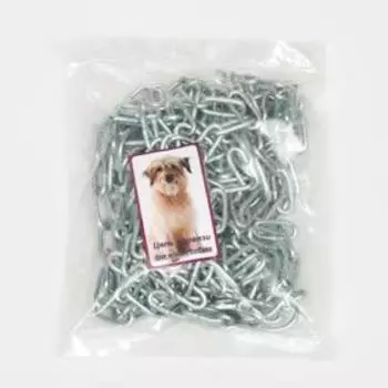 Цепь для привязи собак, 5 м, калибр 321 мм, белая