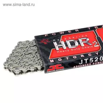 Цепь HDR2 (N&N) 116 звеньев, 520HDR-NN116, JT CHAIN