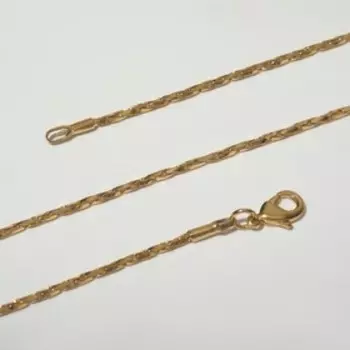 Цепь «Кручёная», цвет золото, 43,5 см