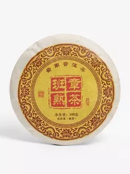 Чай китайский "Пуэр Шу. Состаренный Бань Чжан", 2014 г, 100 г