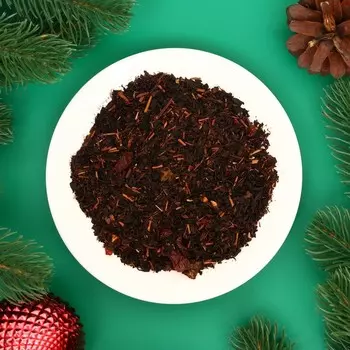 Новый год. Чай новогодний в мешочке, шиповник, красная смородина, 30 г