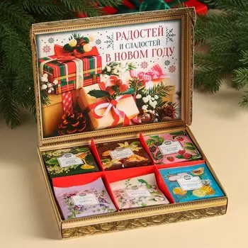 Чай подарочный «Счастья в дом», 54 г (30 пакетиков х 1,8 г).