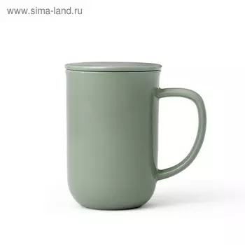 Чайная кружка VIVA Scandinavia Minima, с ситечком, 500 мл, цвет зелёный