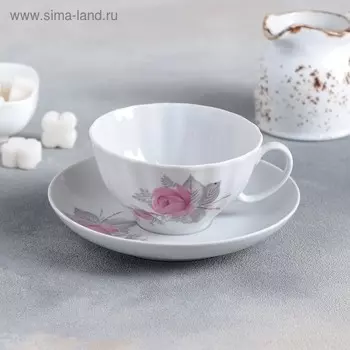 Чайная пара «Дикая роза», 200 мл