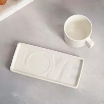 Чайная пара «Любовь», кружка 150 мл, блюдце 17.5х8 см