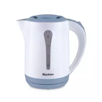 Чайник электрический Blackton Bt KT1730P, пластик, 2.5 л, 2200 Вт, бело-серый