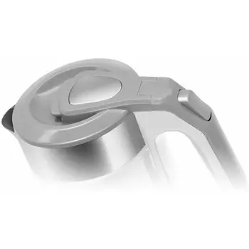 Чайник электрический Centek CT-0023, пластик, колба металл, 2 л, 2000 Вт, белый