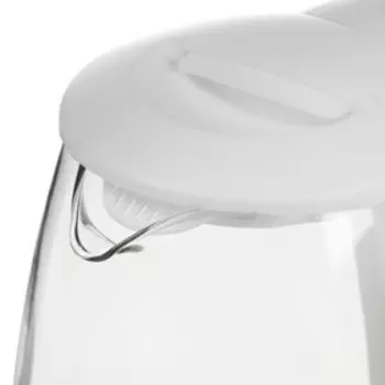 Чайник электрический "Добрыня" DO-1252W, стекло, 1.8 л, 1800 Вт, белый