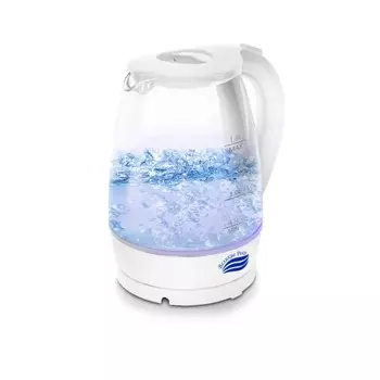 Чайник электрический «Дон-1», стекло, 1.8 л, 1850 Вт, белый