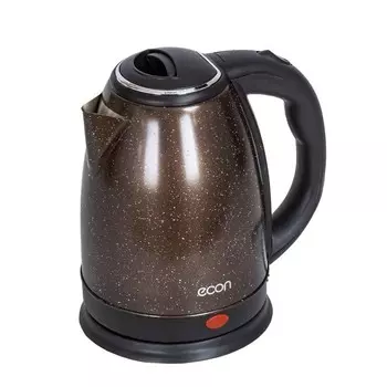 Чайник электрический Econ ECO-1892 KE, 1500 Вт, 1.8 л, коричневый