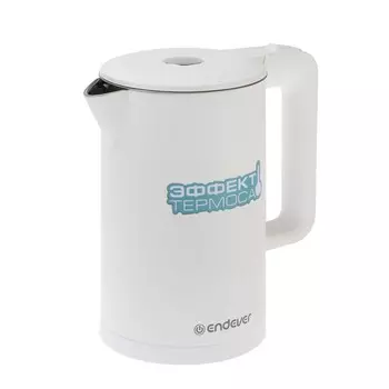 Чайник электрический Endever Skyline KR-235S, пластик, колба нерж. сталь, 1.7 л, 2000 Вт