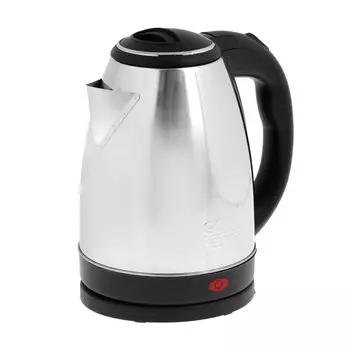 Чайник электрический GOODHELPER KS-18B03, металл, 1.8 л, 1800 Вт, серо-чёрный