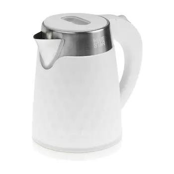 Чайник электрический Homestar HS-1021, пластик, колба металл, 1.7 л, 1500 Вт, белый