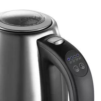 Чайник электрический REDMOND SkyKettle RK-M215S, металл, 1.7 л, 2200 Вт, серебристый